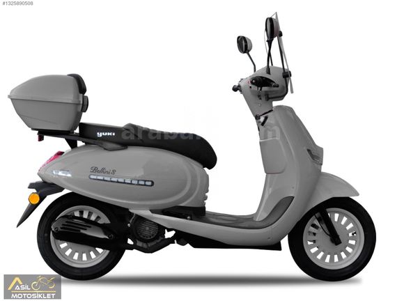 BELLINI-S 50 CC 2026 MODEL ÇANTA+CAM+ANAHTARSIZ ÇALIŞTIRMA!