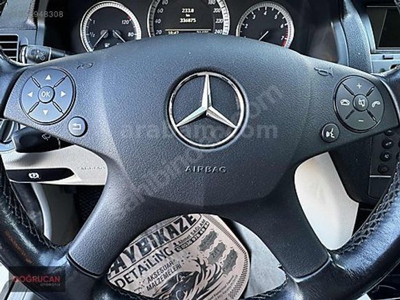 MERCEDES-BENZ C180 KOMP. BLUE-EFFİCİENCY LUXURY 2010MODEL