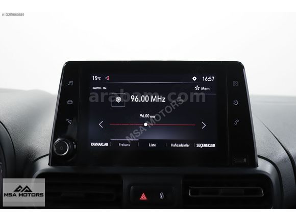 MSA-2023 OPEL COMBO 1.5 D EDİTİON DİREKSİYON ISITMA E-TOGGLE!