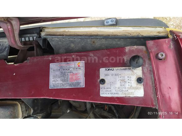 Sahibinden Tofaş Doğan L 1991 Model