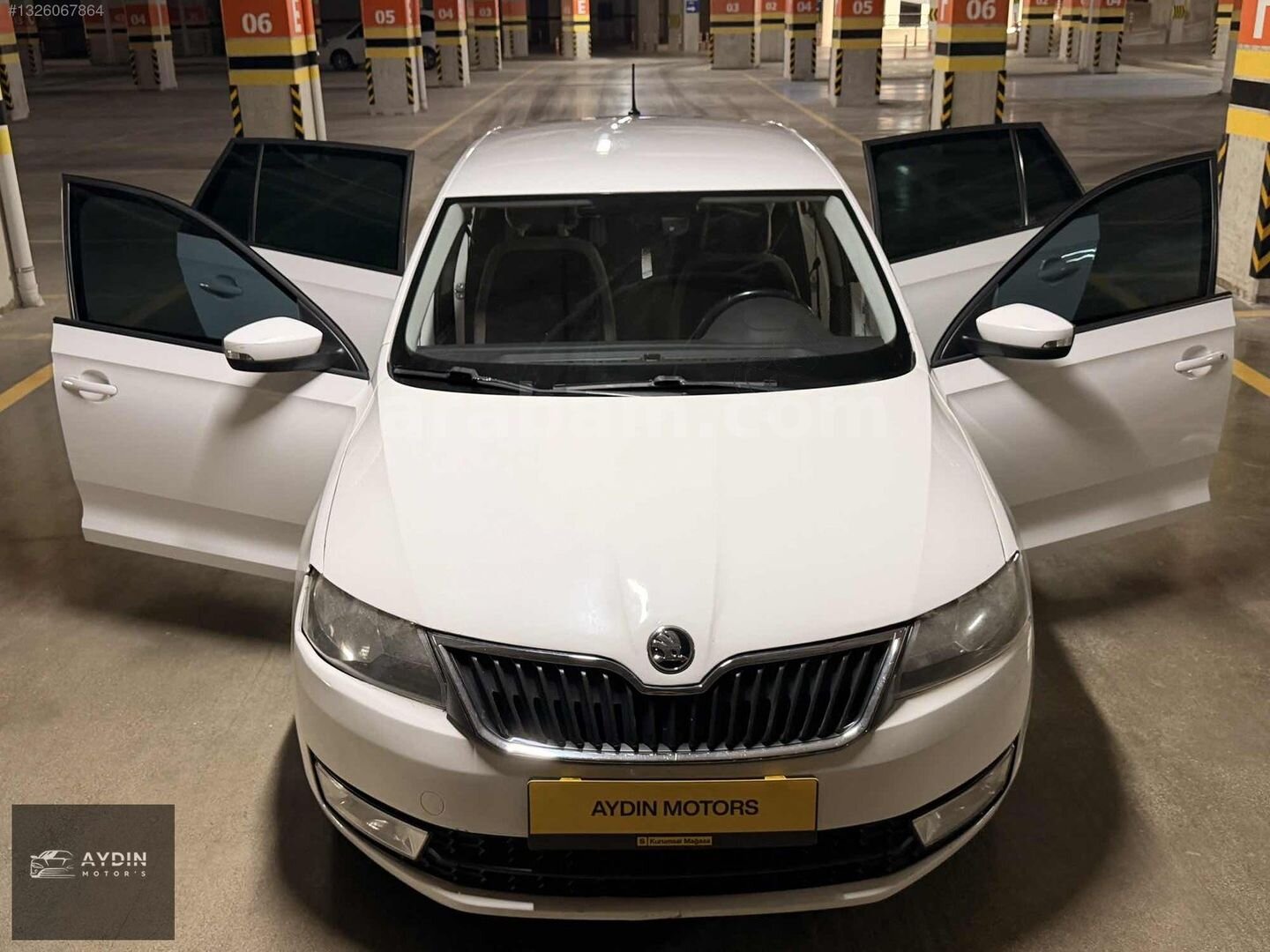 Galeriden Skoda Rapid 1.4 TDI GreenTec Spaceback Style 2016 Model Gaziantep 159.000 km Beyaz 3