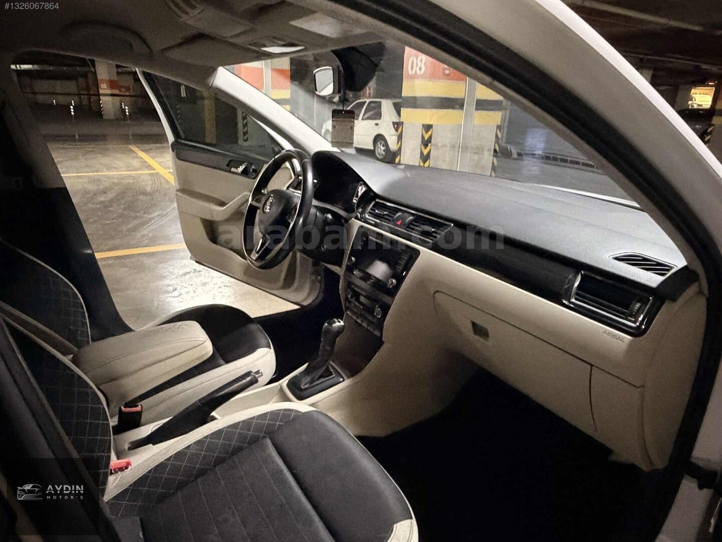 Galeriden Skoda Rapid 1.4 TDI GreenTec Spaceback Style 2016 Model Gaziantep 159.000 km Beyaz 5