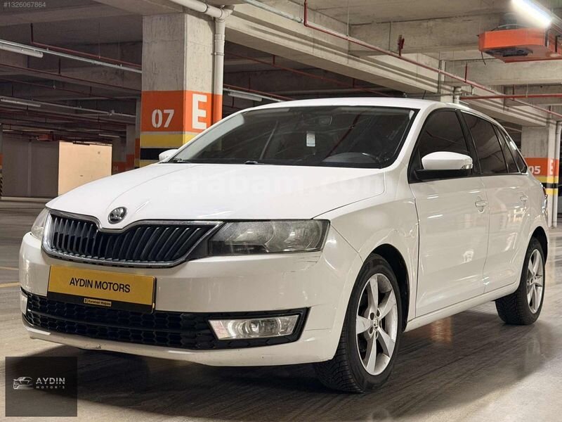 Galeriden Skoda Rapid 1.4 TDI GreenTec Spaceback Style 2016 Model Gaziantep 159.000 km Beyaz