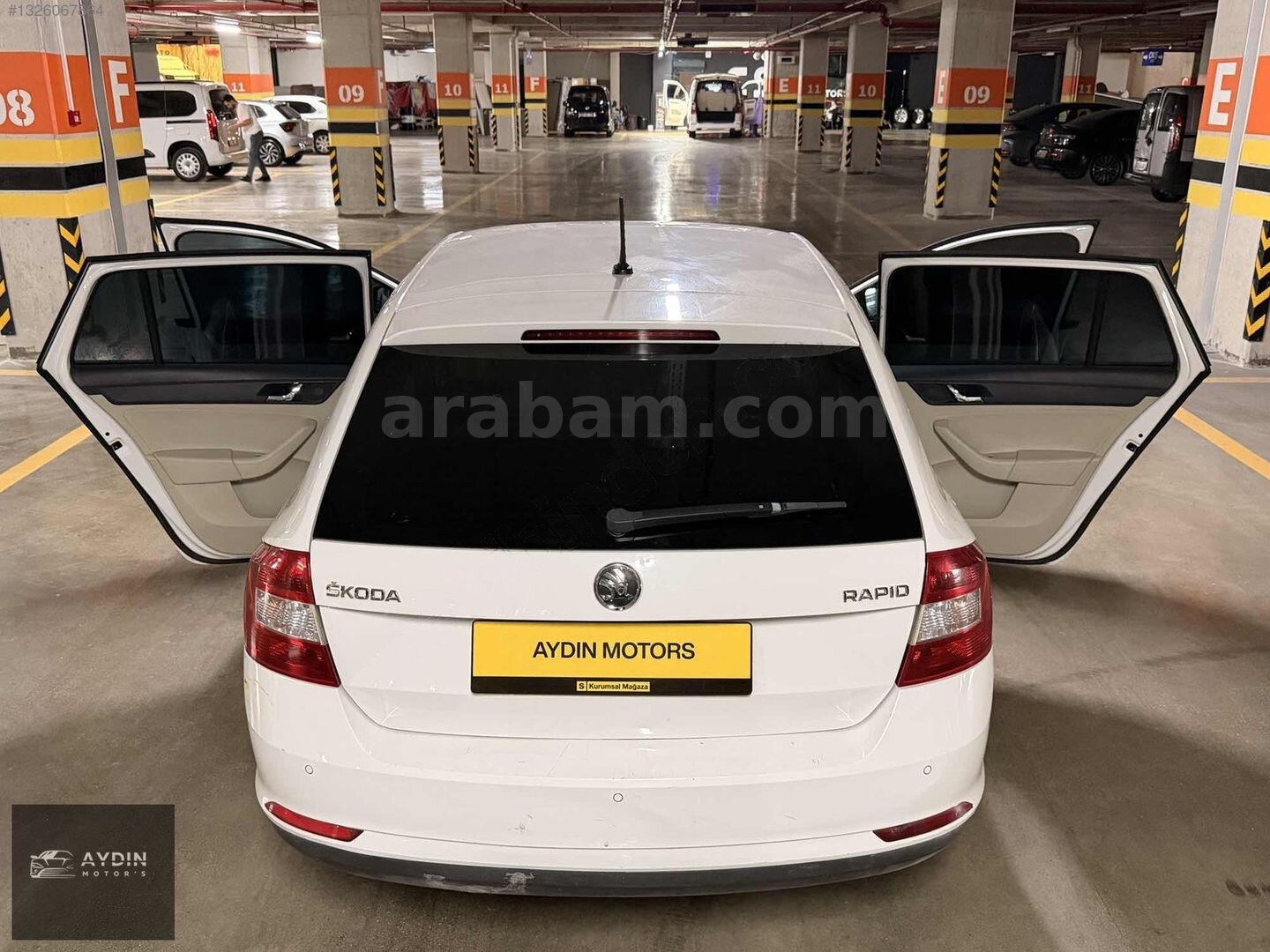Galeriden Skoda Rapid 1.4 TDI GreenTec Spaceback Style 2016 Model Gaziantep 159.000 km Beyaz 2