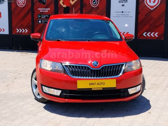 MNT AUTO'DAN 2016 SKODA RAPİD OTOMATIK DİZEL KM 90 BIN