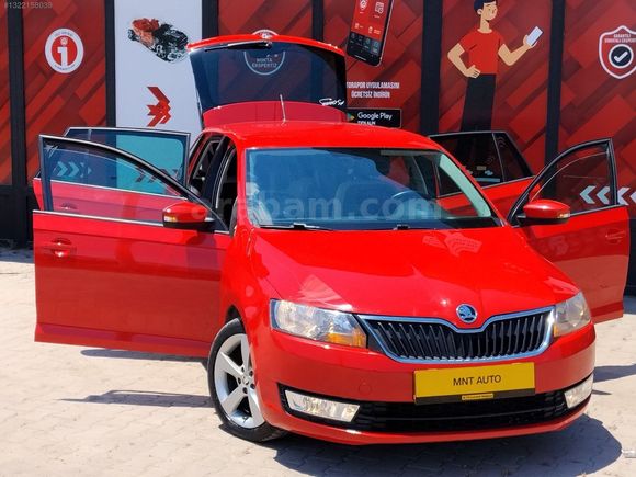 MNT AUTO'DAN 2016 SKODA RAPİD OTOMATIK DİZEL KM 90 BIN