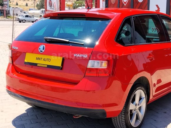 MNT AUTO'DAN 2016 SKODA RAPİD OTOMATIK DİZEL KM 90 BIN