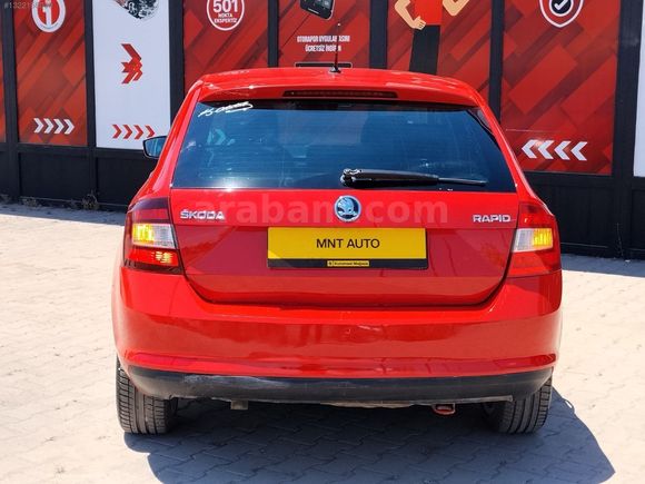 MNT AUTO'DAN 2016 SKODA RAPİD OTOMATIK DİZEL KM 90 BIN