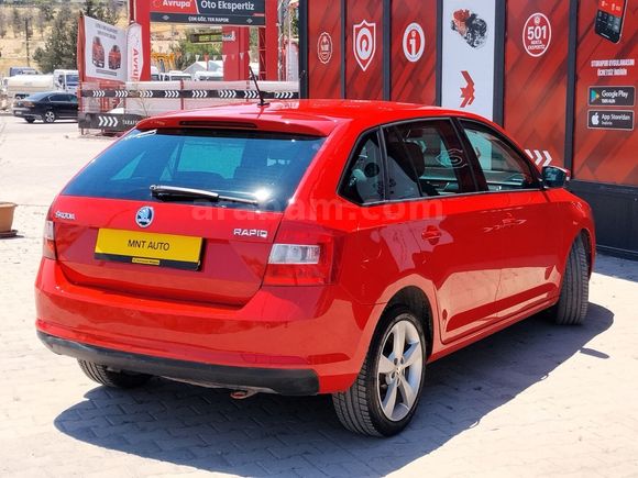 MNT AUTO'DAN 2016 SKODA RAPİD OTOMATIK DİZEL KM 90 BIN