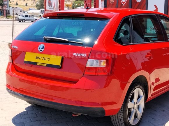 MNT AUTO'DAN 2016 SKODA RAPİD OTOMATIK DİZEL KM 90 BIN
