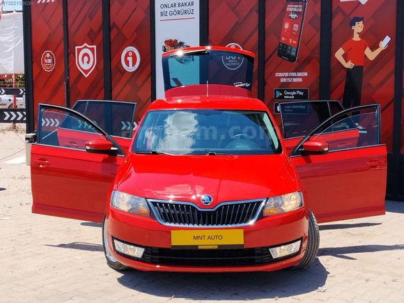MNT AUTO'DAN 2016 SKODA RAPİD OTOMATIK DİZEL KM 90 BIN