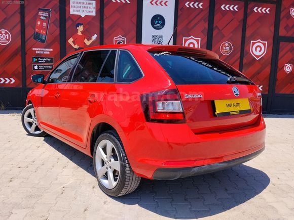 MNT AUTO'DAN 2016 SKODA RAPİD OTOMATIK DİZEL KM 90 BIN