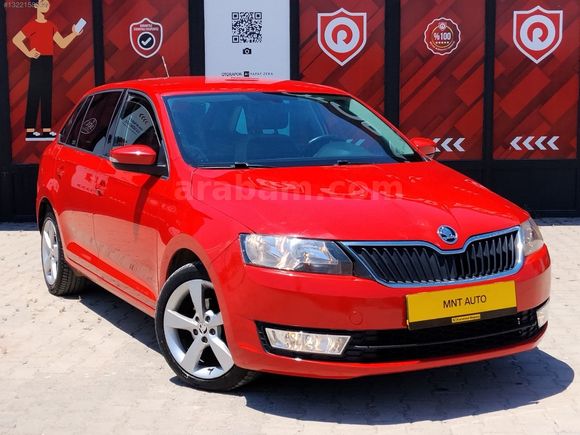 MNT AUTO'DAN 2016 SKODA RAPİD OTOMATIK DİZEL KM 90 BIN