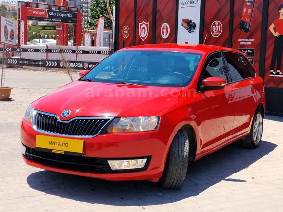 MNT AUTO'DAN 2016 SKODA RAPİD OTOMATIK DİZEL KM 90 BIN
