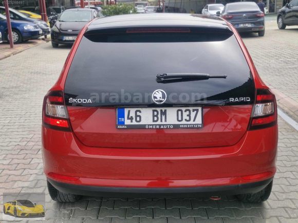 2015 SKODA RAPİD 1.2 TSİ GREENTEC STYLE DSG HATASIZ CAM TAVANLI