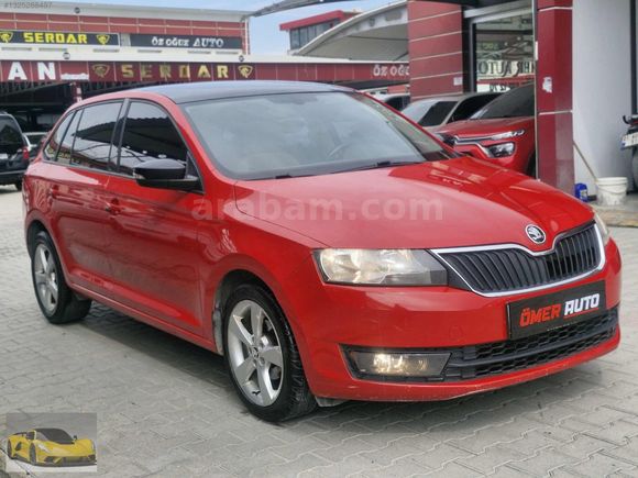 2015 SKODA RAPİD 1.2 TSİ GREENTEC STYLE DSG HATASIZ CAM TAVANLI
