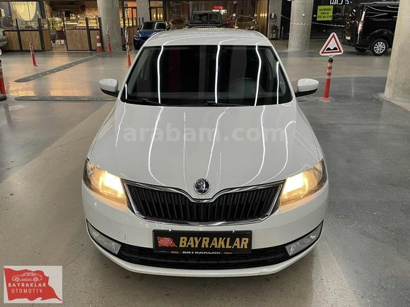 BAYRAKLAR'DAN 2016 RAPİD 1.4TDI GREENTEC STYLE DSG 136.000KM