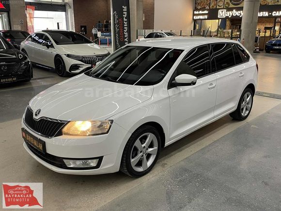 BAYRAKLAR'DAN 2016 RAPİD 1.4TDI GREENTEC STYLE DSG 136.000KM