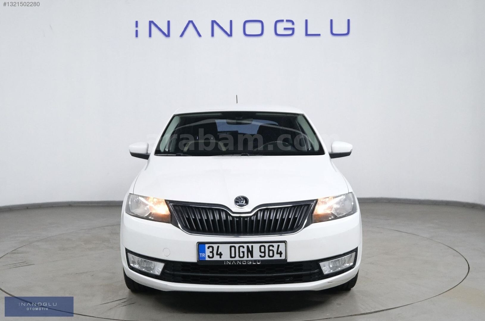 Galeriden Skoda Rapid 1.4 TDI Style 2016 Model İstanbul 167.000 km Beyaz 2