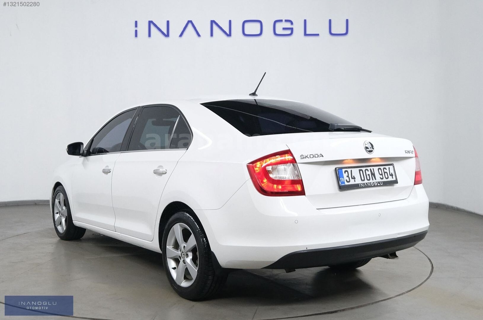 Galeriden Skoda Rapid 1.4 TDI Style 2016 Model İstanbul 167.000 km Beyaz 7