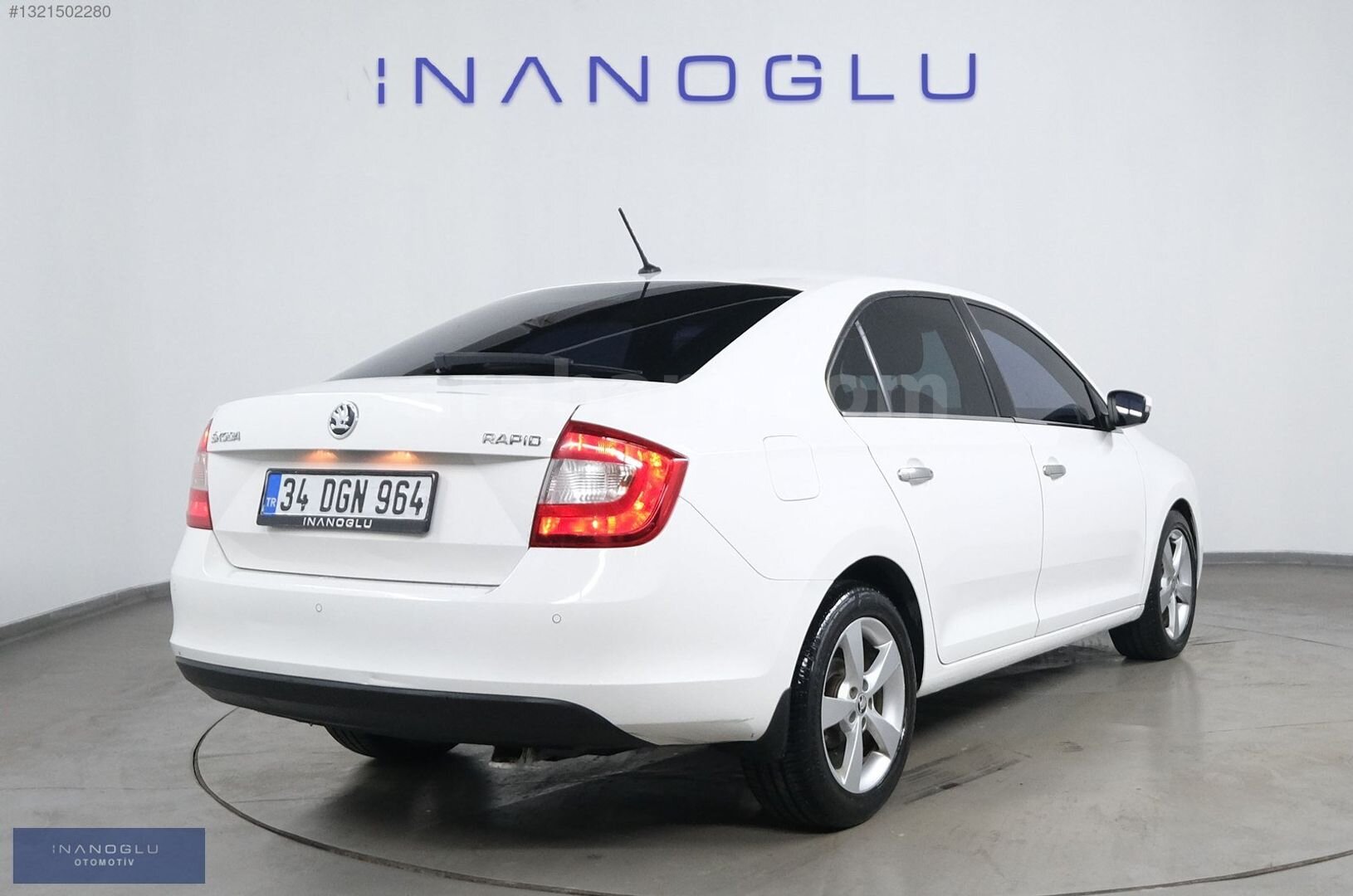 Galeriden Skoda Rapid 1.4 TDI Style 2016 Model İstanbul 167.000 km Beyaz 5