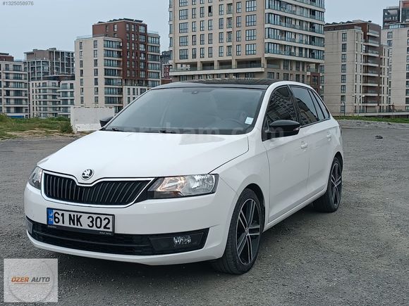 "ÖZER AUTO" 2016 SKODA RAPİD CAM TAVAN 158.000 KM