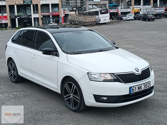 "ÖZER AUTO" 2016 SKODA RAPİD CAM TAVAN 158.000 KM