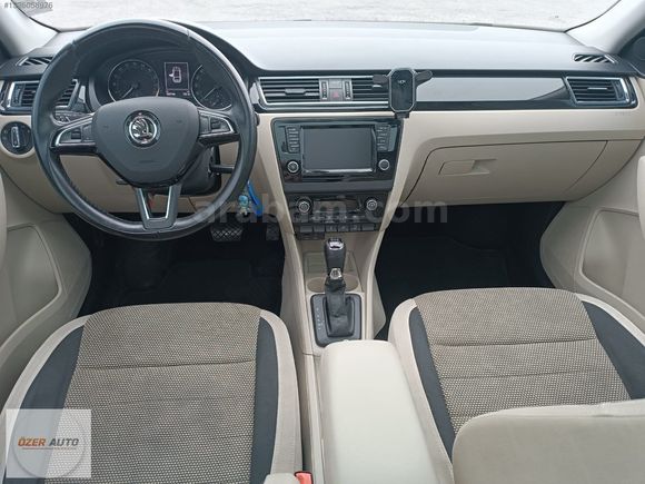 "ÖZER AUTO" 2016 SKODA RAPİD CAM TAVAN 158.000 KM