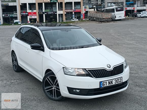 "ÖZER AUTO" 2016 SKODA RAPİD CAM TAVAN 158.000 KM