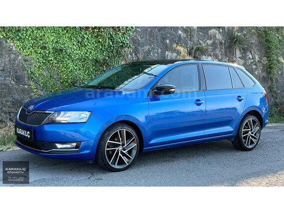 2018 MODEL SKODA RAPİD 1.0 TSİ GREENTECH STYLE CAM TAVAN HATASIZ