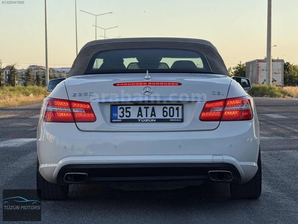 2011 Boyasız Nadir Kalan/Cabrio/Ense Üfl./Taba E 250 Amg