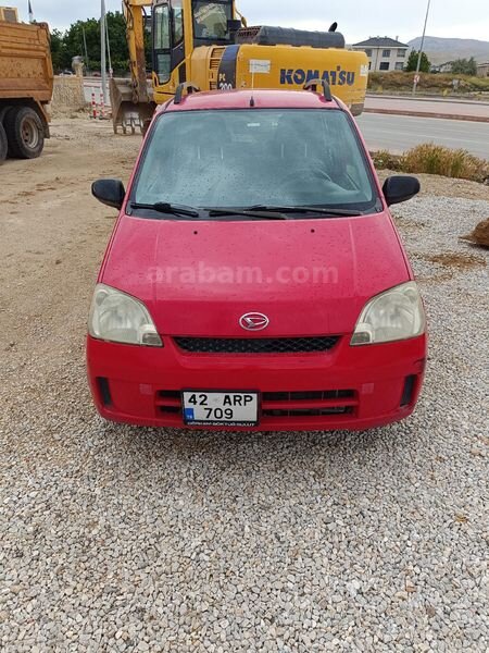 Sahibinden Daihatsu Cuore 1.0 High Grade 2005 Model Konya 180.000 km Kırmızı