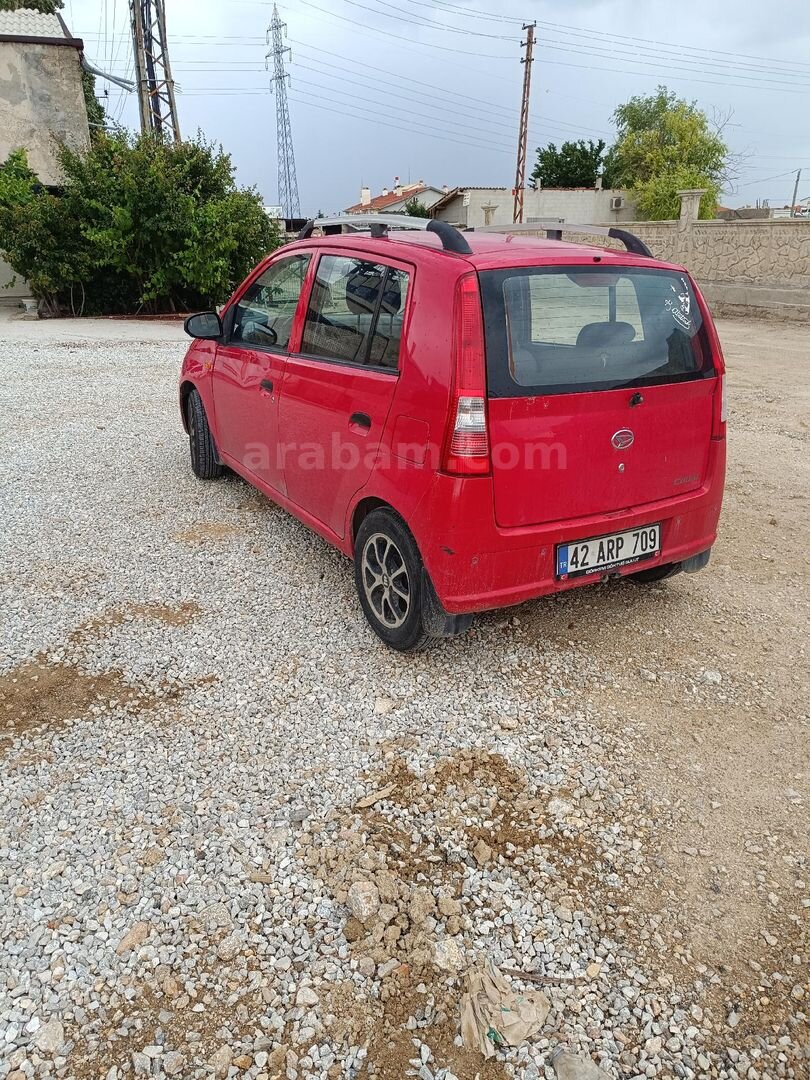 Sahibinden Daihatsu Cuore 1.0 High Grade 2005 Model Konya 180.000 km Kırmızı 5