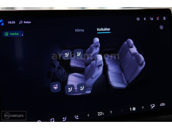 MS MOTORS | 2025 BYD ATTO 3 DESİGN CAM TAVAN 360 KAMERA ACC