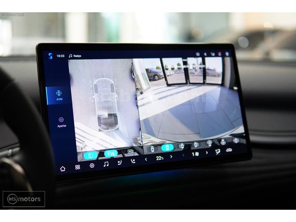 MS MOTORS | 2025 BYD ATTO 3 DESİGN CAM TAVAN 360 KAMERA ACC
