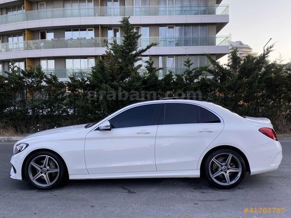 ORJİNAL 2017 C200D AMG 79 BİN KM CAM TAVANLI DEĞİŞENSİZ