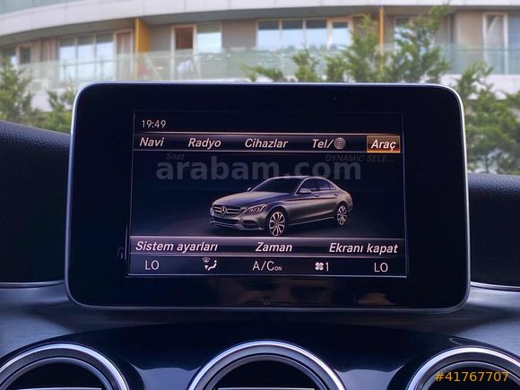 ORJİNAL 2017 C200D AMG 79 BİN KM CAM TAVANLI DEĞİŞENSİZ