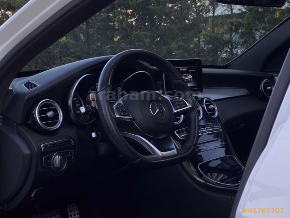 ORJİNAL 2017 C200D AMG 79 BİN KM CAM TAVANLI DEĞİŞENSİZ