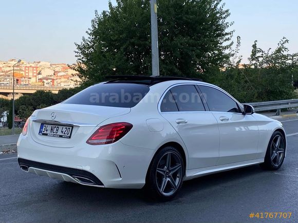 ORJİNAL 2017 C200D AMG 79 BİN KM CAM TAVANLI DEĞİŞENSİZ