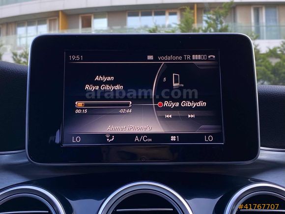 ORJİNAL 2017 C200D AMG 79 BİN KM CAM TAVANLI DEĞİŞENSİZ