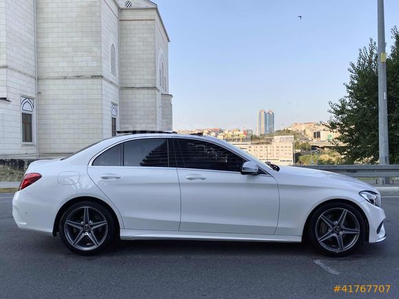 ORJİNAL 2017 C200D AMG 79 BİN KM CAM TAVANLI DEĞİŞENSİZ
