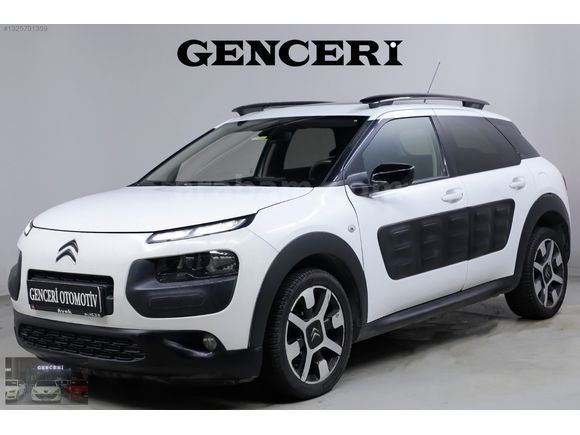 2016 CİTROEN C4 CACTUS SHİNE CAM TAVAN 0.84 KREDİ İMKANI