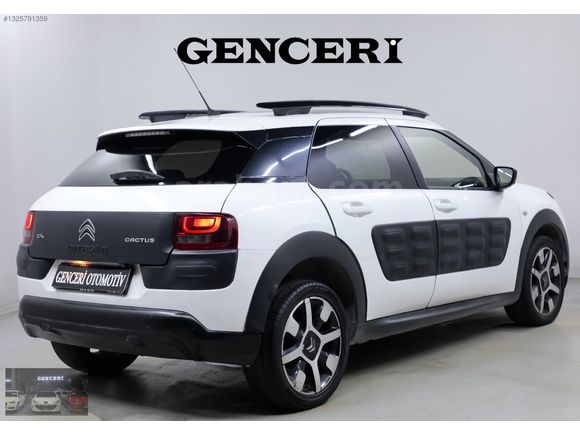 2016 CİTROEN C4 CACTUS SHİNE CAM TAVAN 0.84 KREDİ İMKANI