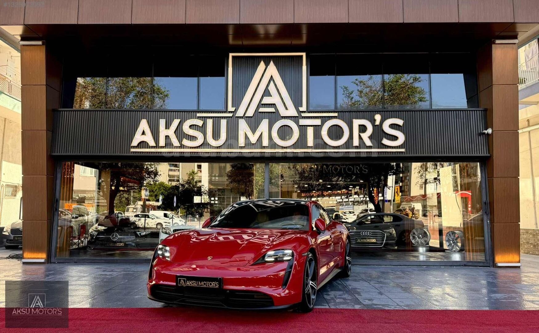 Galeriden Porsche Taycan Elektrik 2021 Model Antalya 59.000 km Kırmızı 3