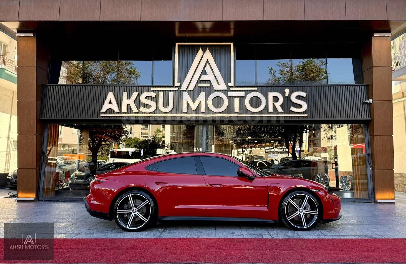Galeriden Porsche Taycan Elektrik 2021 Model Antalya 59.000 km Kırmızı 7