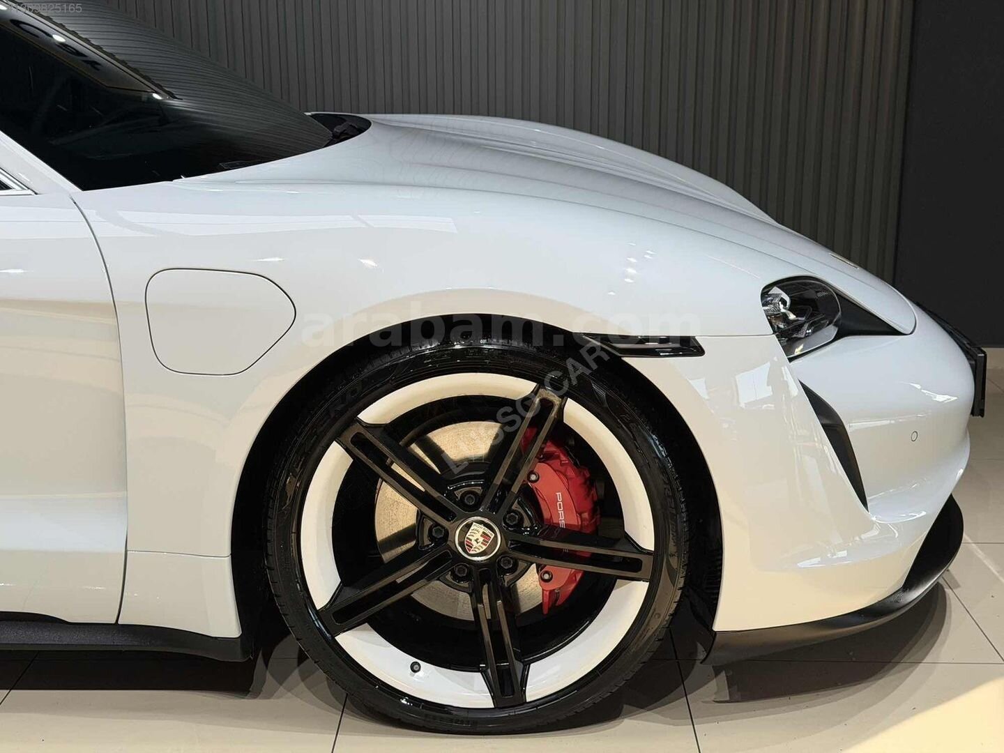 Galeriden Porsche Taycan Elektrik 4S Performance Plus 2020 Model İzmir 65.000 km Beyaz 5