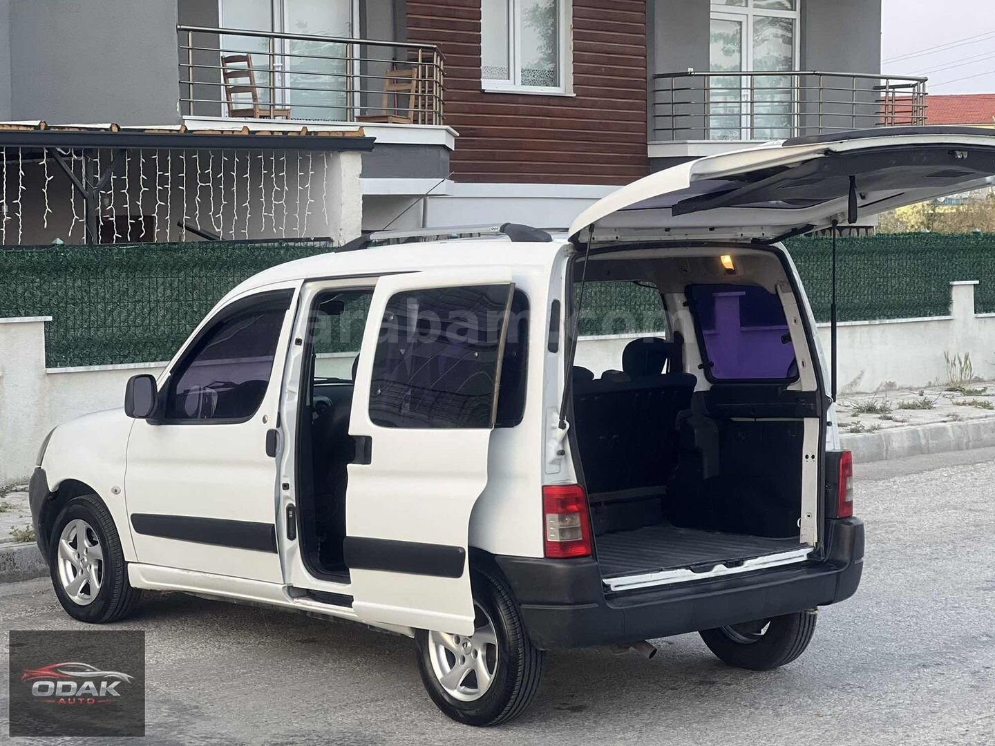 Galeriden Peugeot Partner 1.9 D 2008 Model Kütahya 195.000 km Beyaz 6