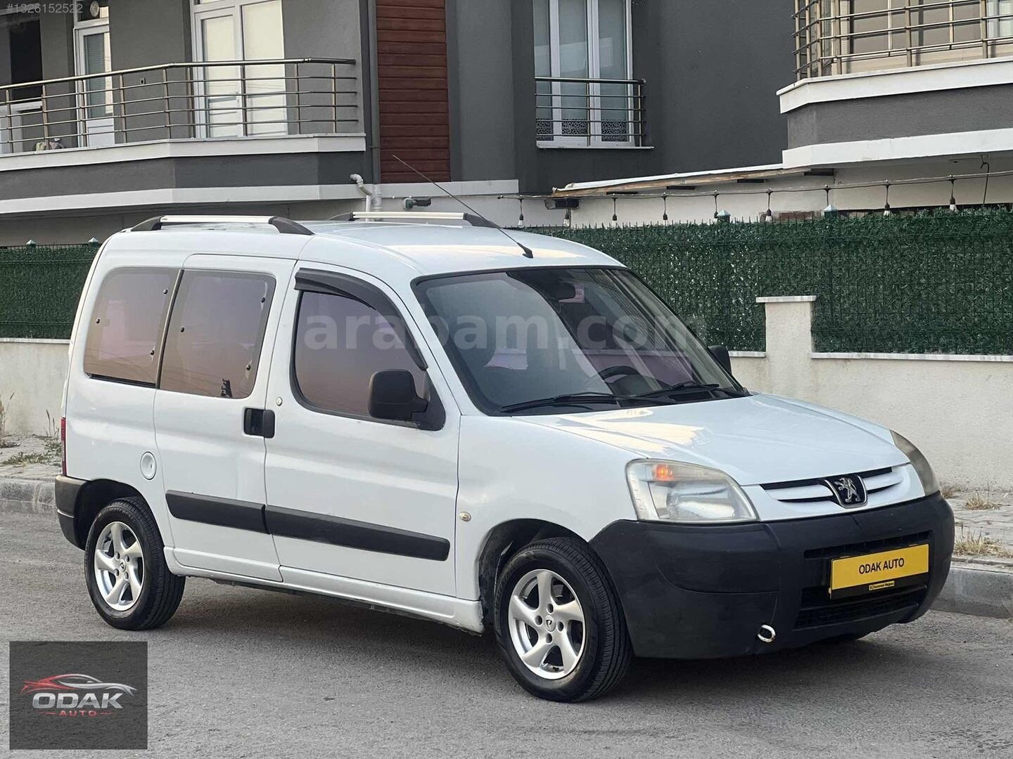 Galeriden Peugeot Partner 1.9 D 2008 Model Kütahya 195.000 km Beyaz 1