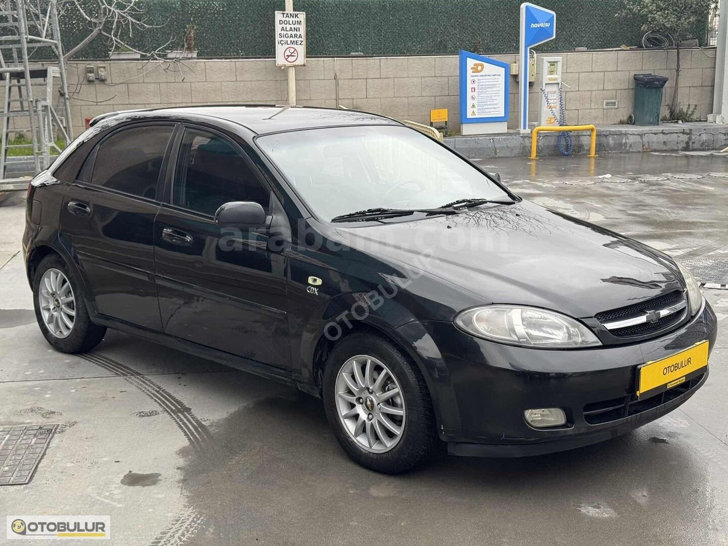 Galeriden Chevrolet Lacetti 1.6 SX 2005 Model İstanbul 256.998 km Siyah 6