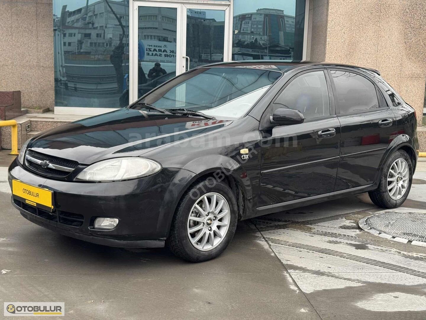 Galeriden Chevrolet Lacetti 1.6 SX 2005 Model İstanbul 256.998 km Siyah 4